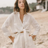 Ava | Women Shirt With Lyocell Linen Blend
