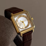 Elvra | Women Wrist Watch with Square Case and Quartz Movement