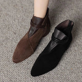 Vivienne | Women’s Boots with Suede and Zipper Closure