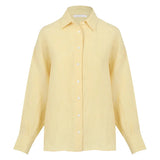 Eloise | Women Shirt With Linen Blend Longline Fit