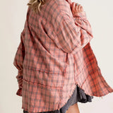 Samara | Women Shirt With Plaid Flannel Design