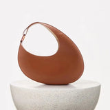 Luna | Women Bag with Crescent Shape and Leather