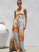 Adeline | Women's Wide Leg Jumpsuit with Bow Waist Detail