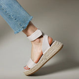 Ophelia | Women's Sandals with Leather Straps and Platform