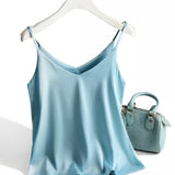 Madison | Women Camisole Tops with Silk Blend Layering