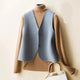 Nathaniel | Men Wool Vest with Structured Layering
