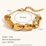 Velda | Women Bracelet with Beads and Gold Finish