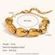 Velda | Women Bracelet with Beads and Gold Finish