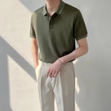 Alden | Men's Ribbed Knit Short Sleeve Shirt