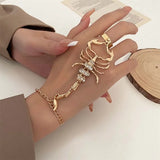 Nyx | Unisex Ring with Scorpion Design and Bracelet
