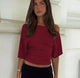 Mila | Women's One Shoulder Short Sleeve Top