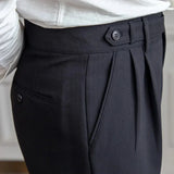 Jasper | Men's Pants with High Waist and Straight Legs