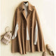 Marisol | Women's Double-Faced Wool Cape with Structured Collar