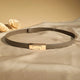 Camille | Women Leather Belt with Gold Buckle and Smooth Finish