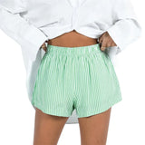 Eleanor | Women Shorts with Elastic Waist and Wide-leg