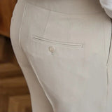 Jasper | Men's Pants with High Waist and Straight Legs
