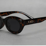 Audrey | Women's Sunglasses with Sculpted Rim and Round Lenses