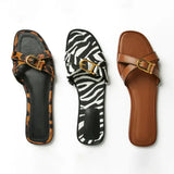 Calvi | Women's Sandals with Cutouts and Vegan Leather