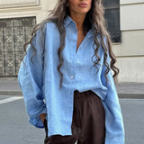 Capri | Women Shirt With Cotton Relaxed Fit