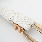 Valentina | Women Belt with Woven Design and 38.5 Inch Length