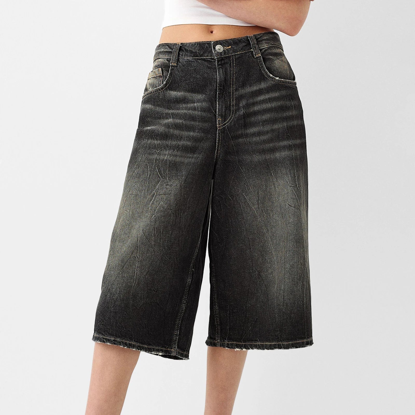 Devon | Women's Culottes with High-rise and Pockets