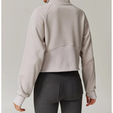 Taylor | Women's Half-Zip Fleece Hoodie for Workout and Training