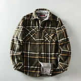 Nolan | Men's Fleece Lined Flannel Shirt Jacket