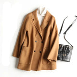 Morgan | Women's Mid-Length Wool Coat with Relaxed Silhouette