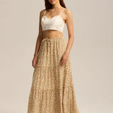 Lorette | Women's Skirt with Drawstring Waist and Side Pockets