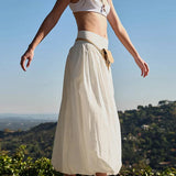 Maravi | Women's Skirt with Stretch Waist and Balloon Hem