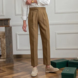 Jasper | Men's Pants with High Waist and Straight Legs