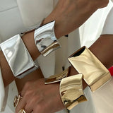 Astra | Women Bangles with Asymmetrical Design and Stainless Steel