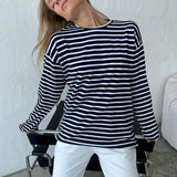 Marinière | Women Tee With Striped Pattern Design