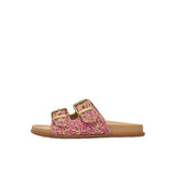 Noemi | Women's Sandals with Raffia Straps and Buckles