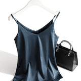 Madison | Women Camisole Tops with Silk Blend Layering