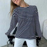 Marinière | Women Tee With Striped Pattern Design