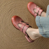 Rosalie | Women’s Mules with Buckles and Orthopedic Insoles
