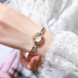 Luminelle | Women Wrist Watch with Quartz Movement and Rhinestones