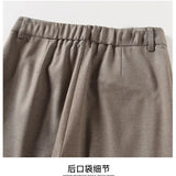 Castello | Women's Slim Tailored Trousers with High Waist