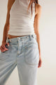 Candace | Women's Wide Leg Denim Jeans with High Waist