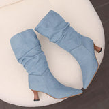 Serene | Women's Boots with Slip-On and Pointed Toe