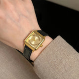 Elvra | Women Wrist Watch with Square Case and Quartz Movement