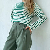 Marinière | Women Tee With Striped Pattern Design
