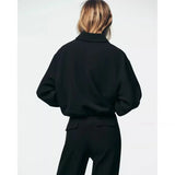Sydney | Women's Minimalist Puffer Jacket with Relaxed Fit and Elastic Hem