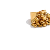Valmara | Women Ring with Heart Charms and Gold Plating