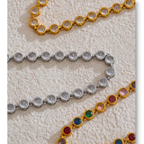 Isla | Women Jewelry Set with Zirconia Stones and Gold Plating