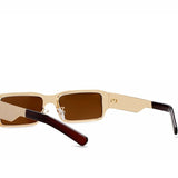 Eutopia | Flare Sunglasses with Alloy Frame and Tinted