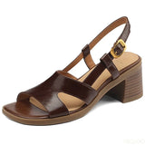 Elizabeth | Women’s Leather Flats with Slingbacks and Insoles