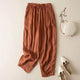 Fleurine | Women's Billowed Wide Leg Pants with Drawstring Waist
