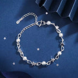 Clara | Women Bracelet with Sterling Silver and Heart Design